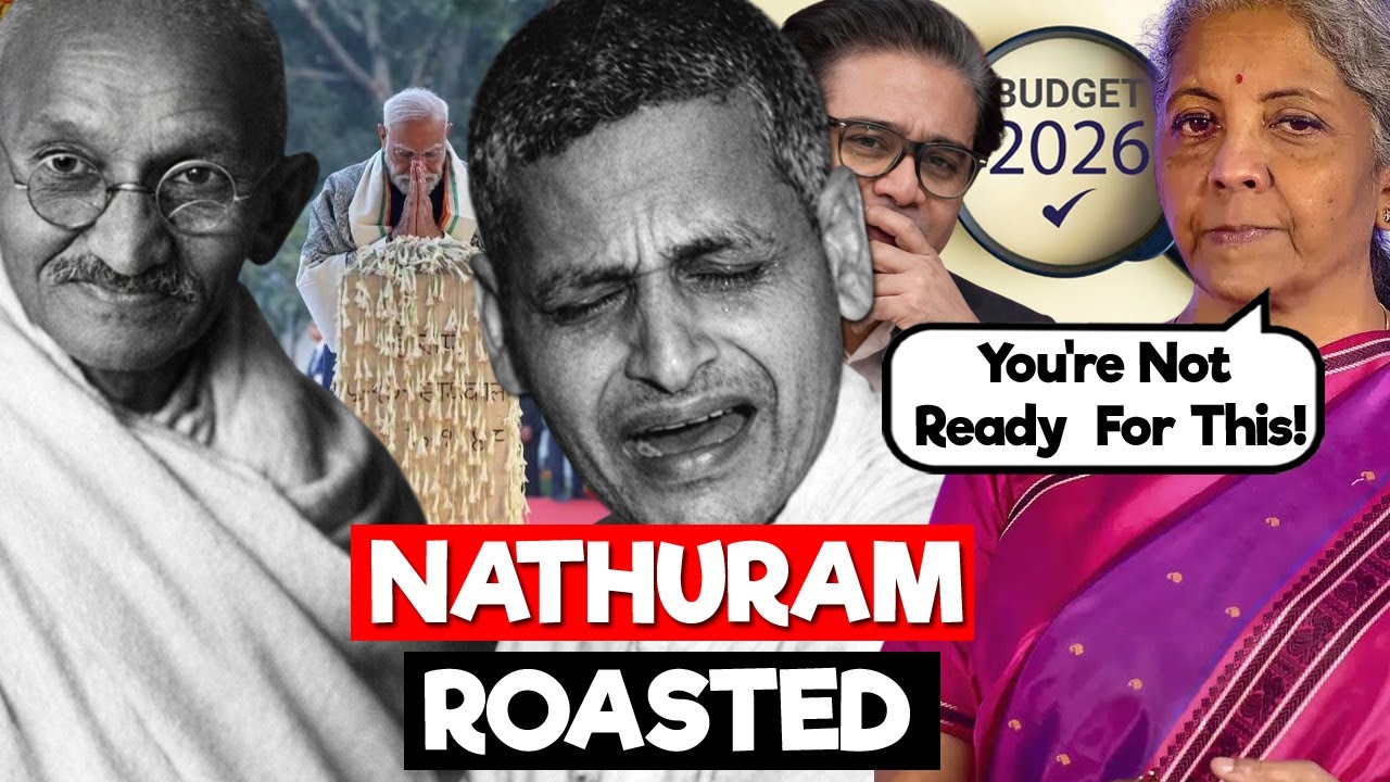 NATHURAM ROASTED ON GANDHI ANNIVERSARY| CASTEIST CHITRA? BLACK MAGIC ON MODI JI? GULLU TROLLED