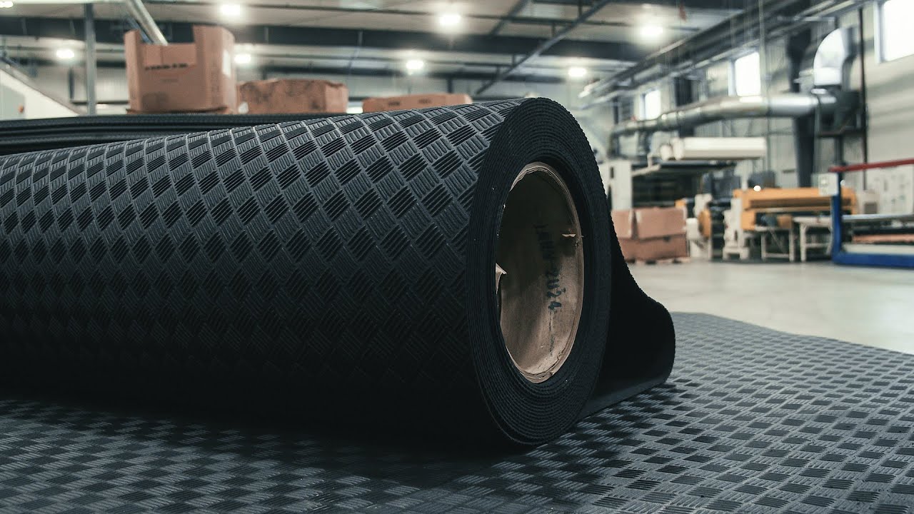 A Peak Behind our Recycled Rubber Mat Process