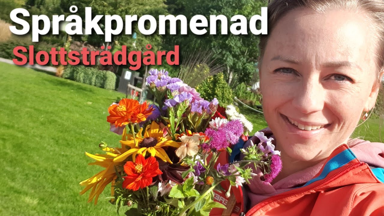 Språkpromenad i Ulriksdals Slottsträdgård