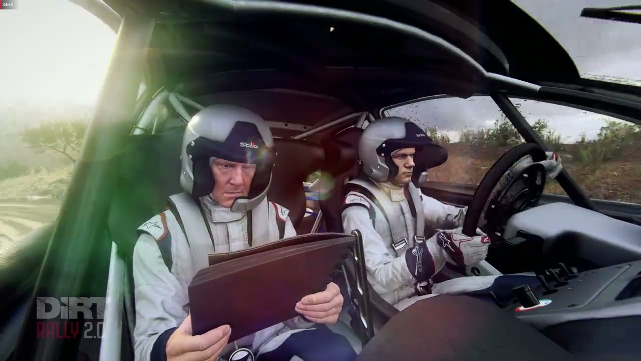 DiRT Rally 2 0 2026 01 13 Два ежедневных задания. Вид из кабины. Контроллер PS 5 на ПК. 4K.