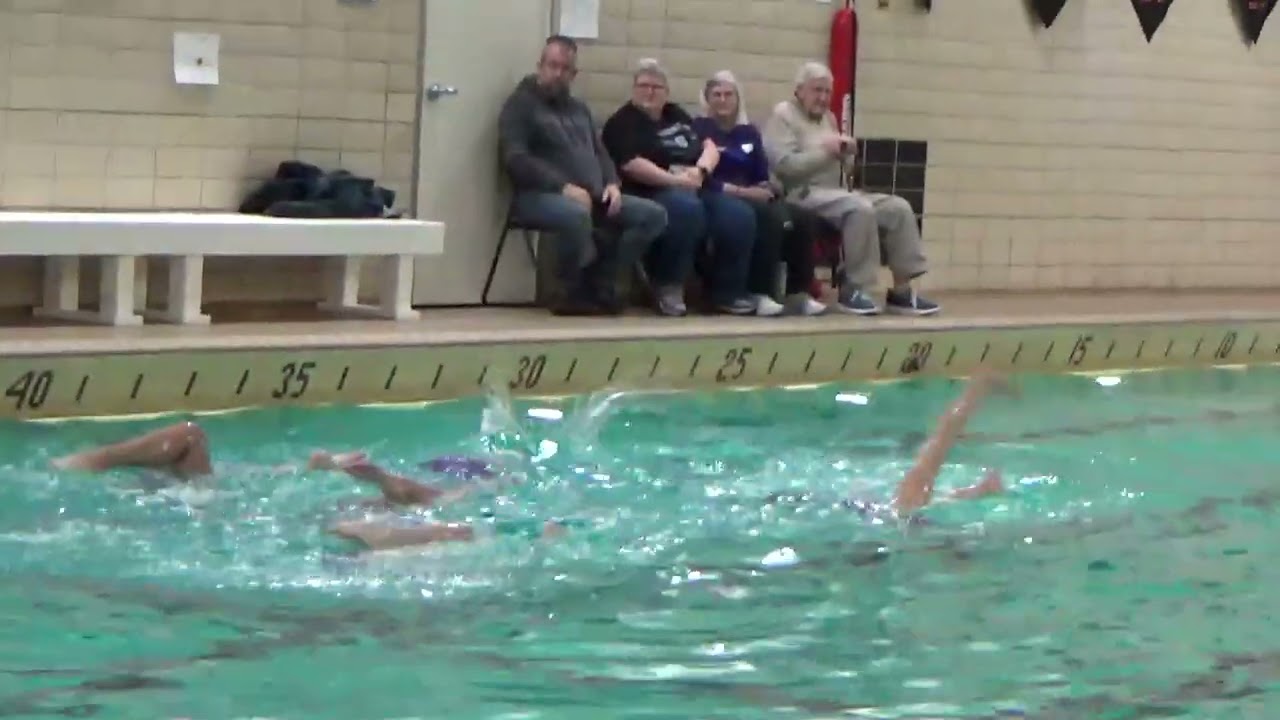 Aquafins Show 2025 - Boogie 11-12 Intermediate Team