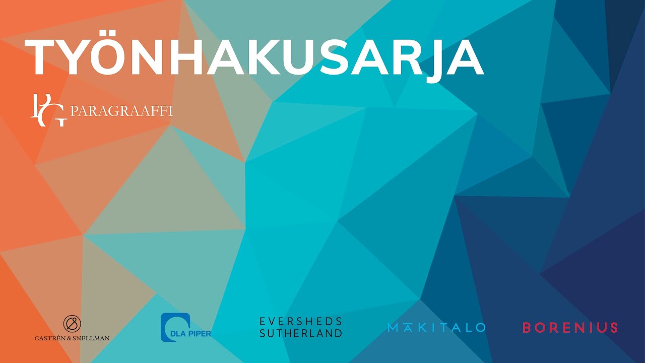 Paragraaffin työnhakusarja