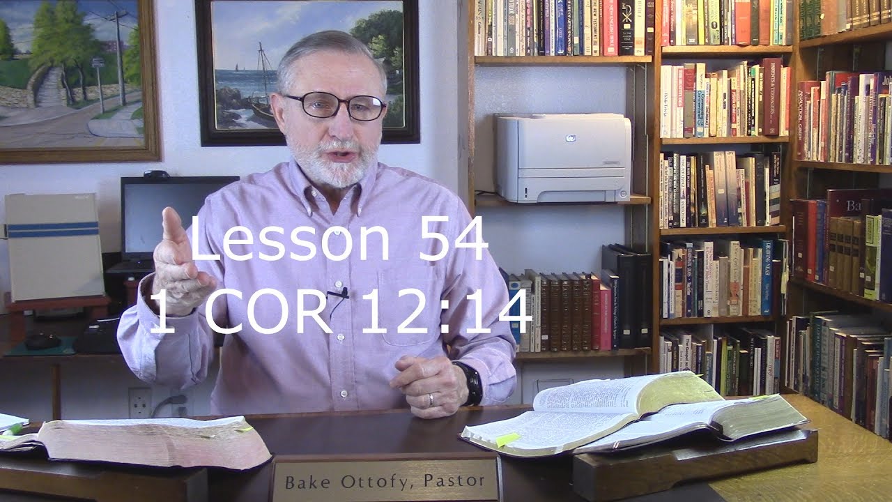 One Body of Christ But Many Members, Less 54 on 1 COR 14-25