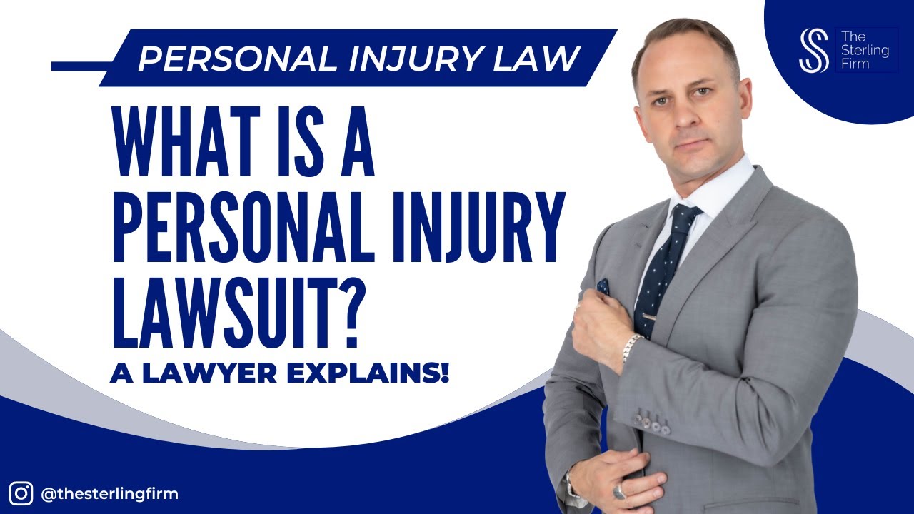 What Is A Personal Injury Lawsuit? A Lawyer Explains! #injurylawyer