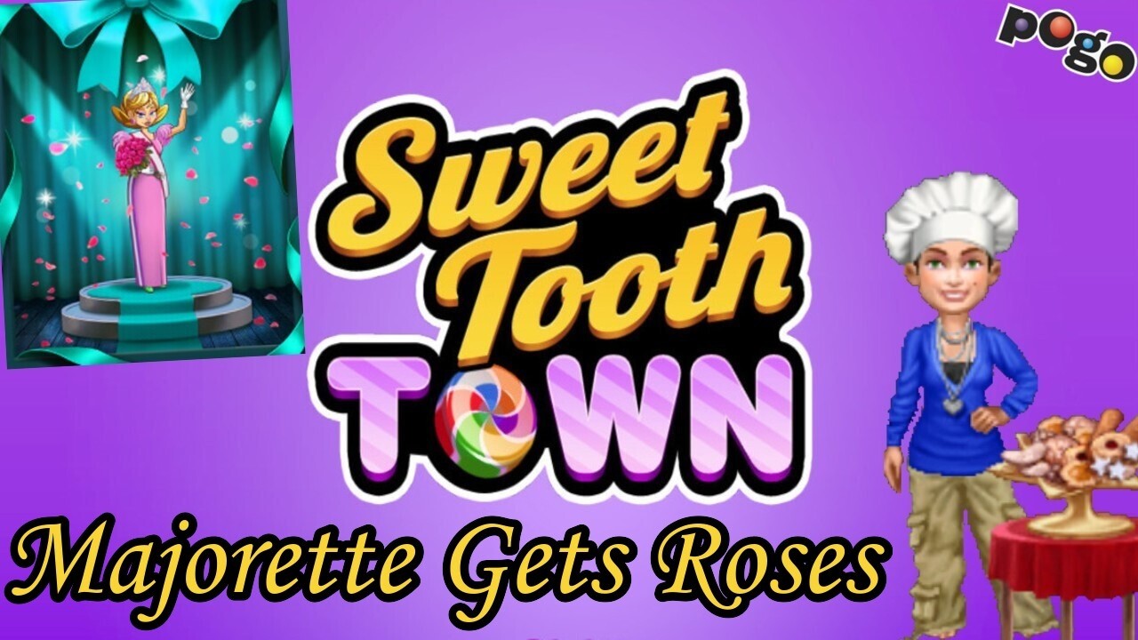 Pogo Games: Sweet Tooth Town - Majorette Gets Roses Event