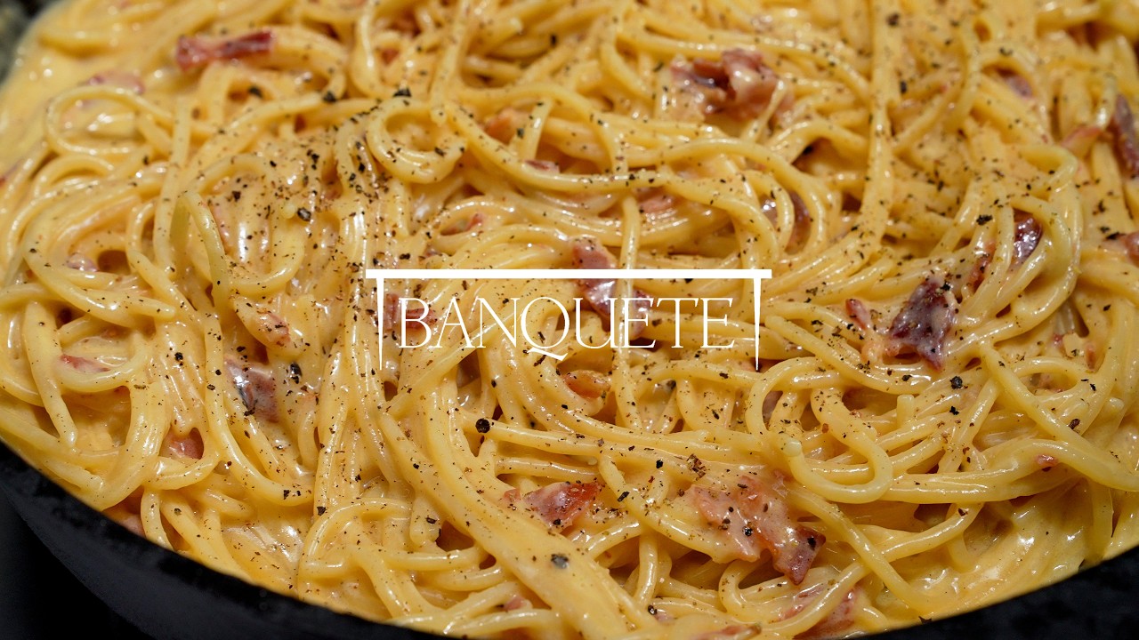 Carbonara com vinho branco?