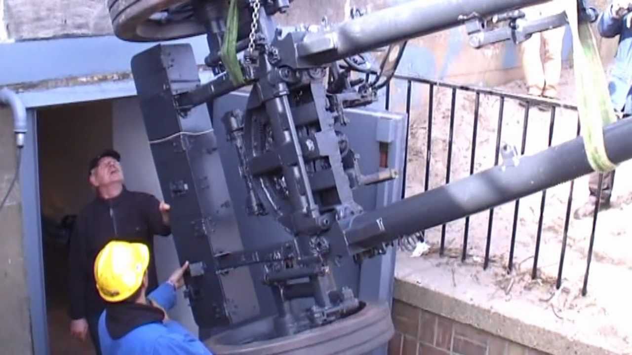 Atlantikwall-Museum: PAK 40 naar Tafelbunker