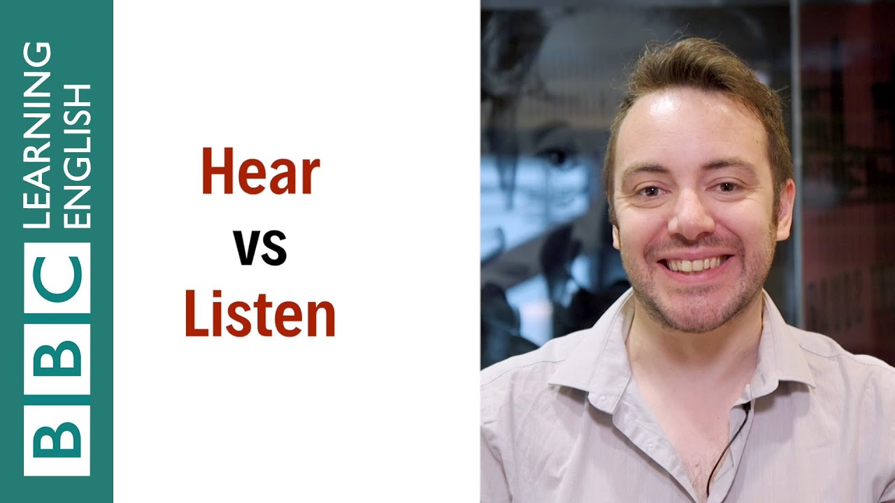 Hear vs Listen - English In A Minute