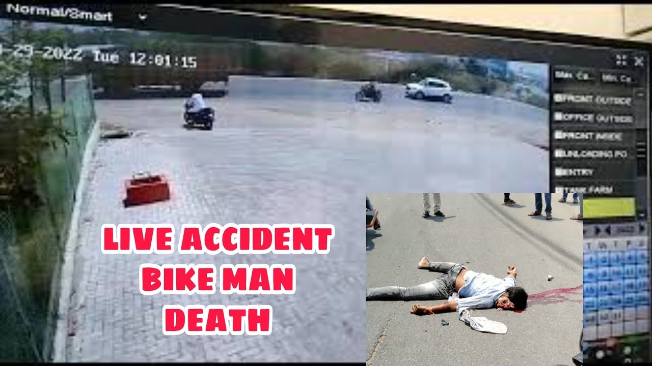 live accident video man died 😢