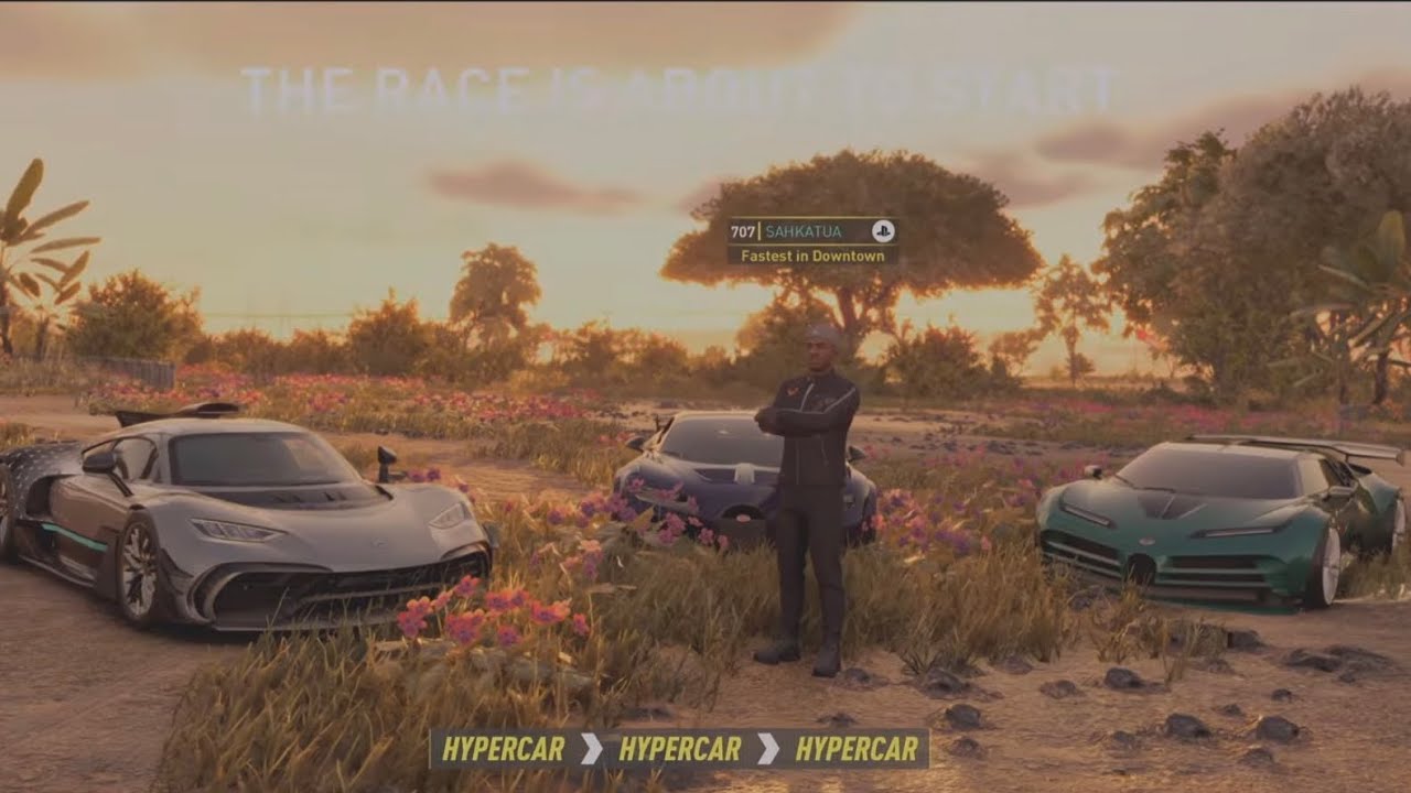 HYPERCARS ONLY in Grand race!!THE CREW MOTORFEST