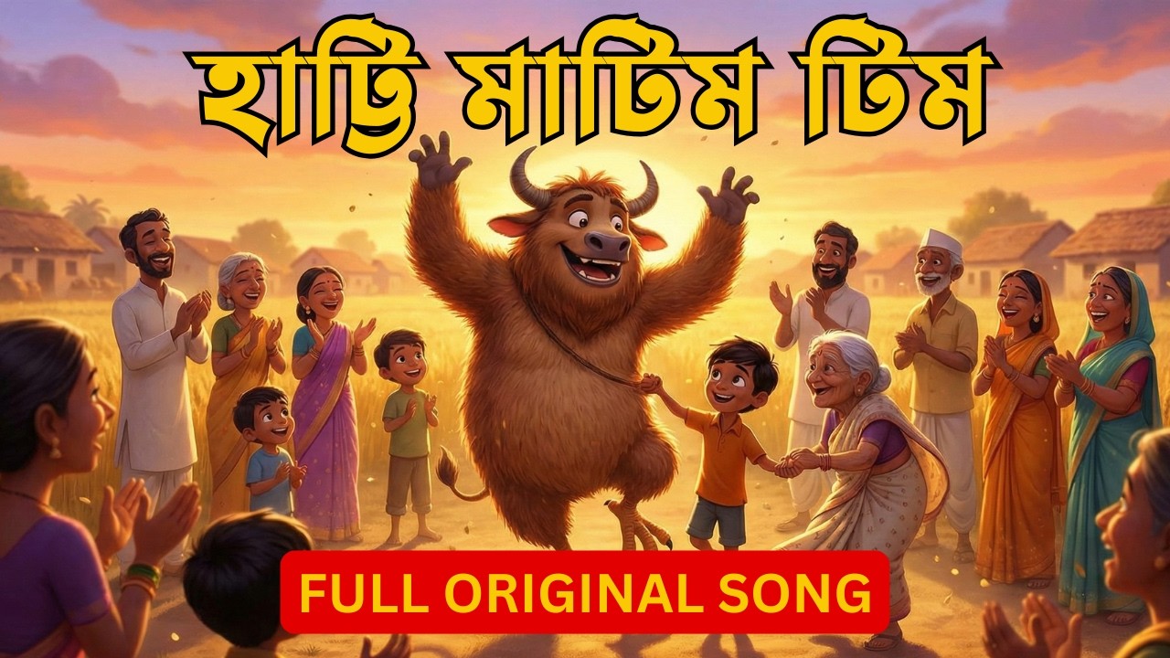 Hattimatim Tim Tara Mathe Pare Dim | Bengali Rhymes & Cartoons | Bachha Party