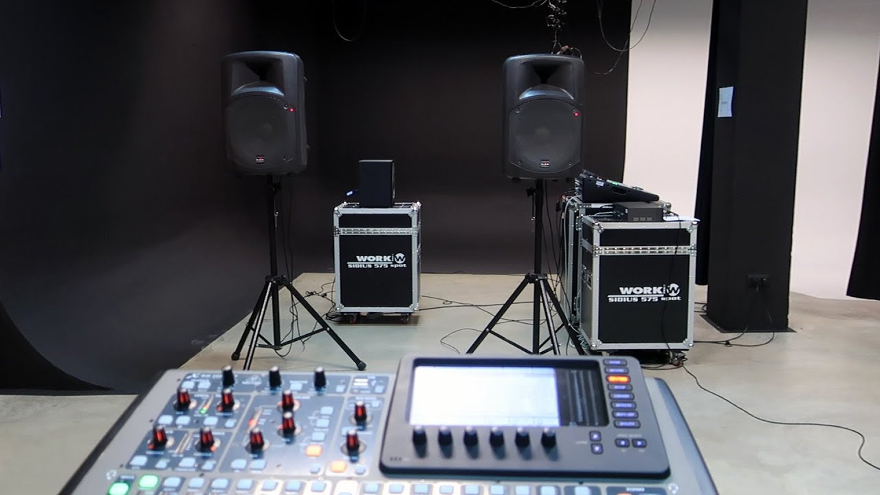 8. SONORIZACIÓN CON UN STAGEBOX DIGITAL S16 y DOS MESAS DIGITALES BEHRINGER X32