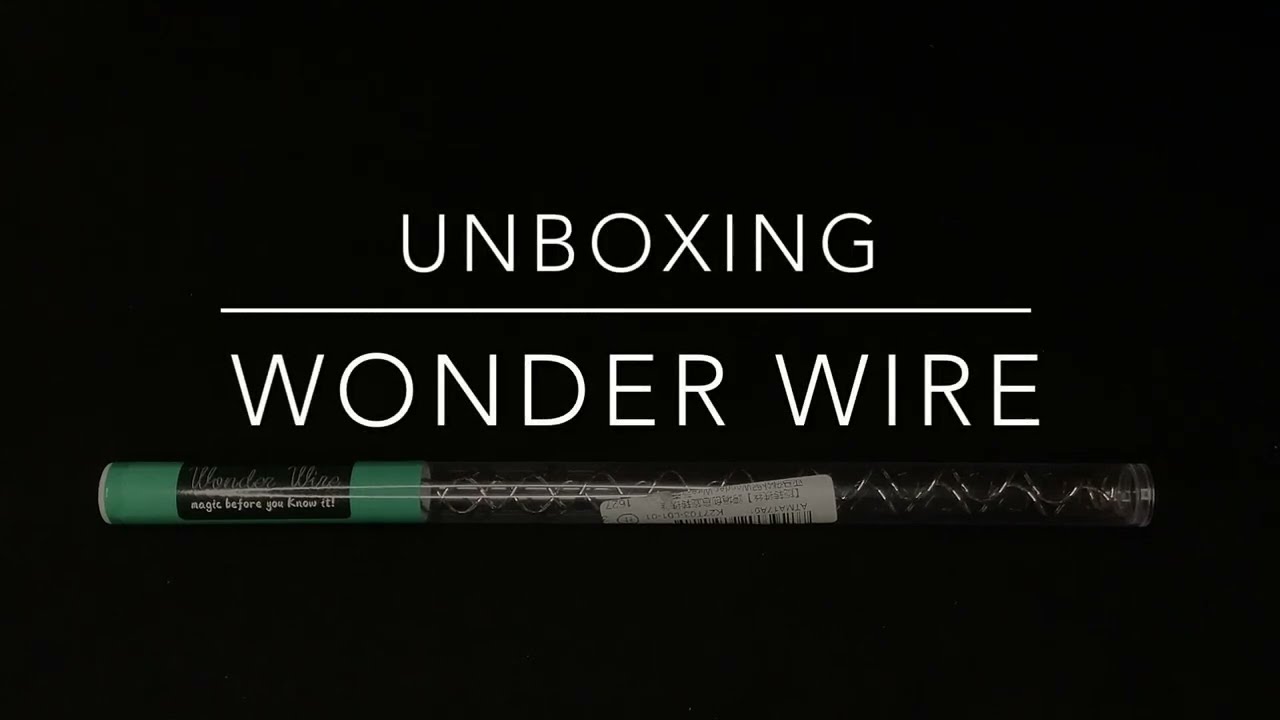 Unboxing - The ‘Simple’ Magic Illusion That Is Wonder Wire… Which Defeated Me!! 😭