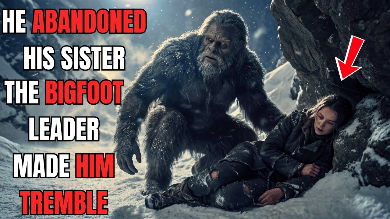 A Brother Abandoned His Sister In A Snowstorm—6 Years Later, The Bigfoot Leader Made Him Tremble