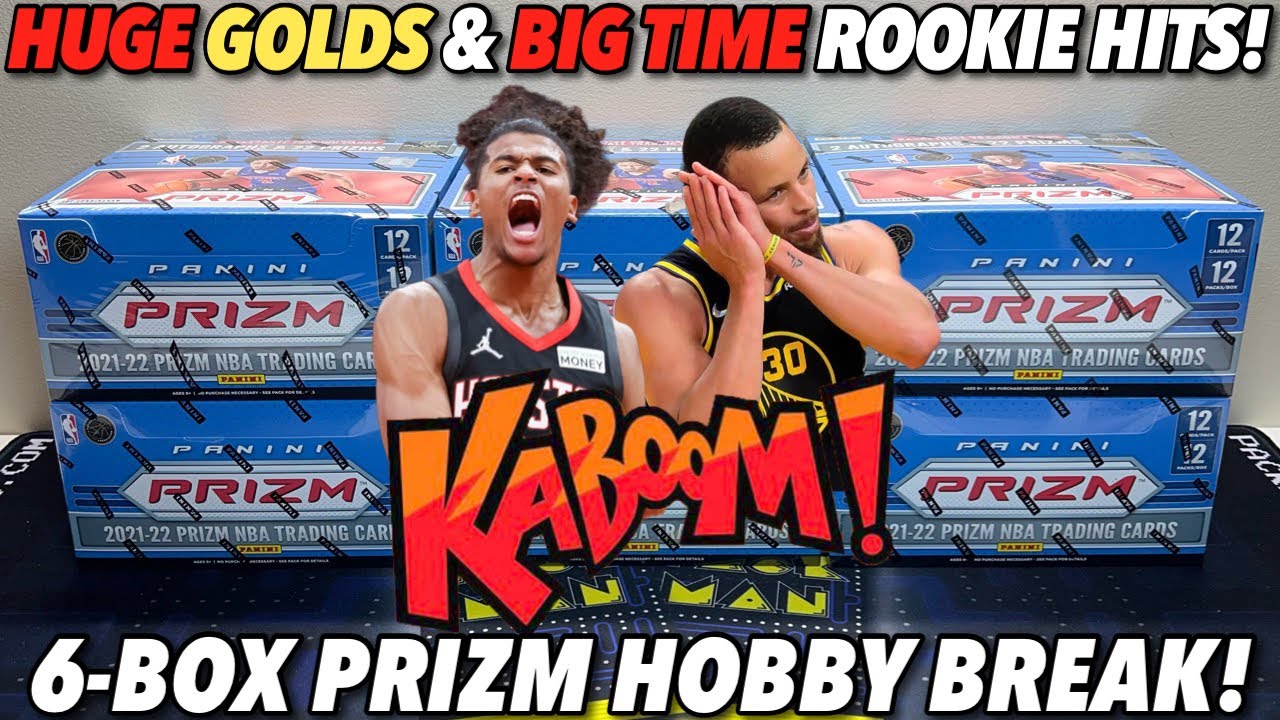 CRAZY LOADED PRIZM BREAK! 😱 | 2021-22 Panini Prizm Basketball Hobby 6-Box Break