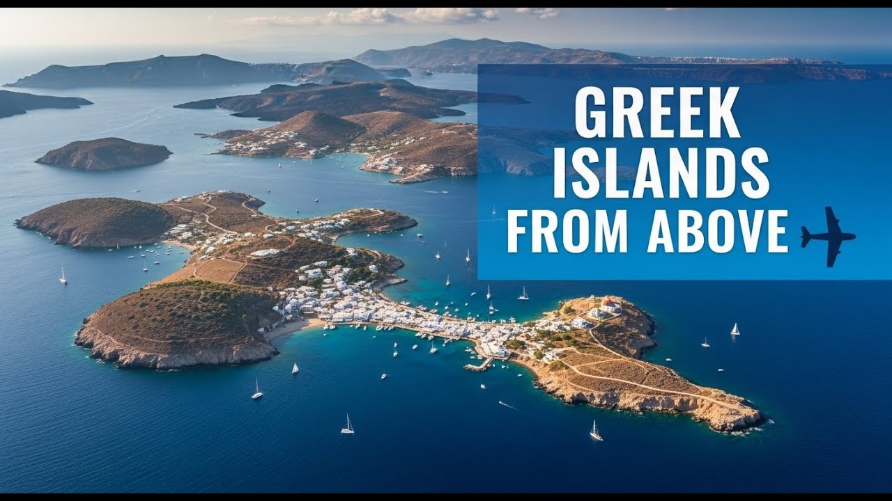 The Greek Islands From Above | Europe&rsquo;s Hidden Paradise in the Sky
