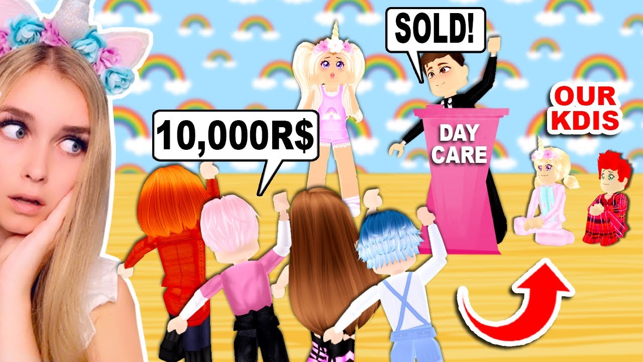 This DAYCARE Tried To SELL Our KIDS In Adopt Me! (Roblox)