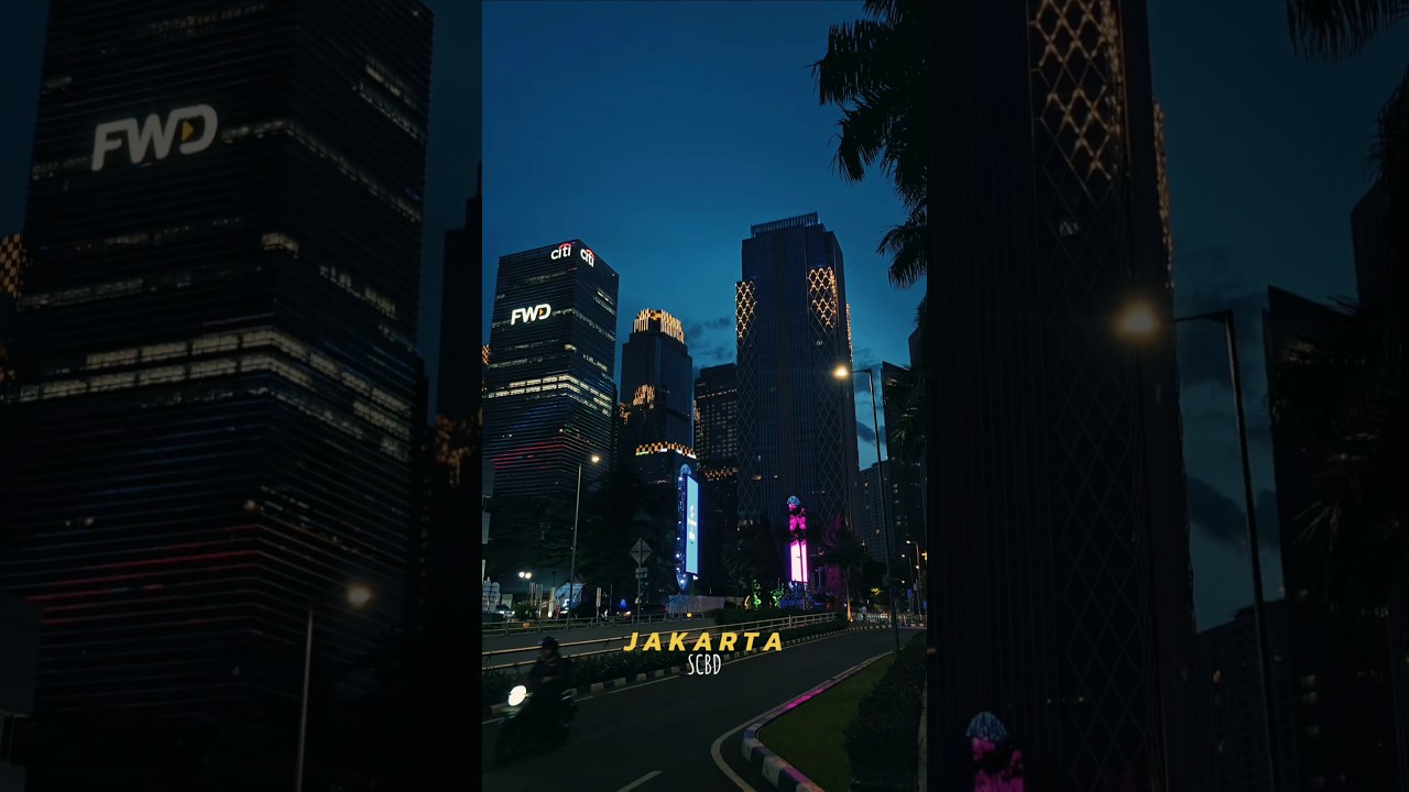 Sudirman Central Business District (SCBD) at Jakarta, Indonesia #travel #jakarta #indonesia #shorts
