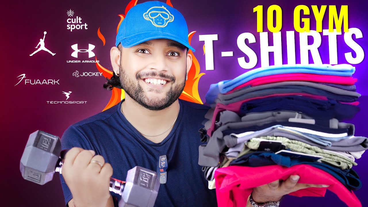 10 Best Gym Active T-Shirts for Men 2026 | Nike, Under Armour, Jockey & More