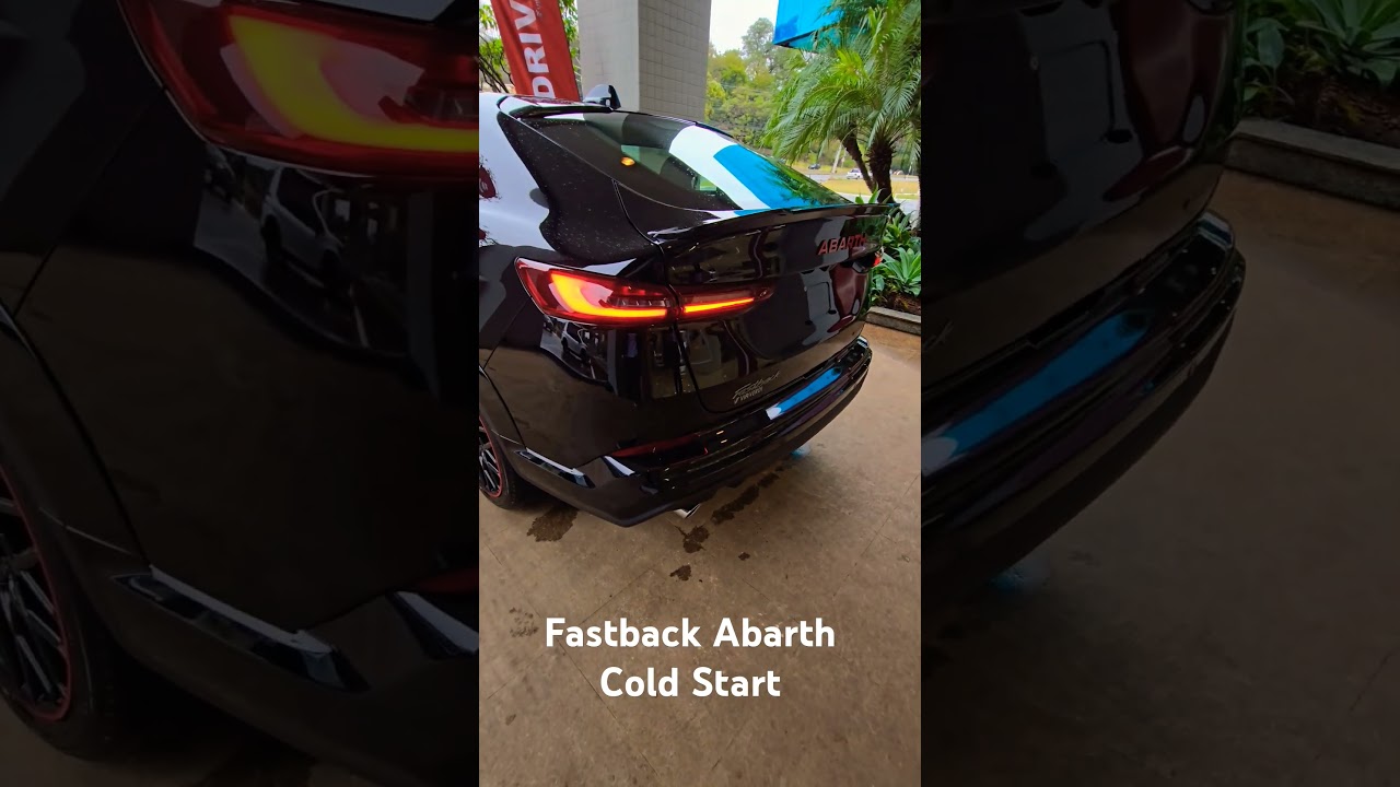 Fastback Abarth Cold Start #abarth #fastback #fiat
