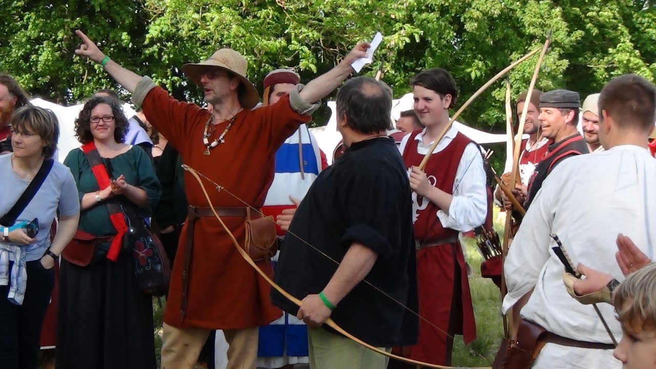 Bogenturnier auf dem 17. Mittelaltermarkt zu Obermoschel 2016