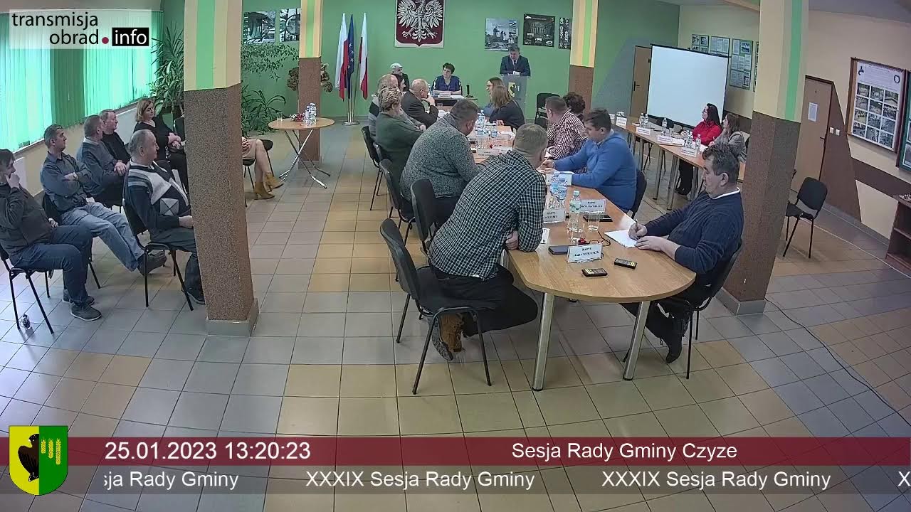 Transmisja z Sesji Rady Gminy