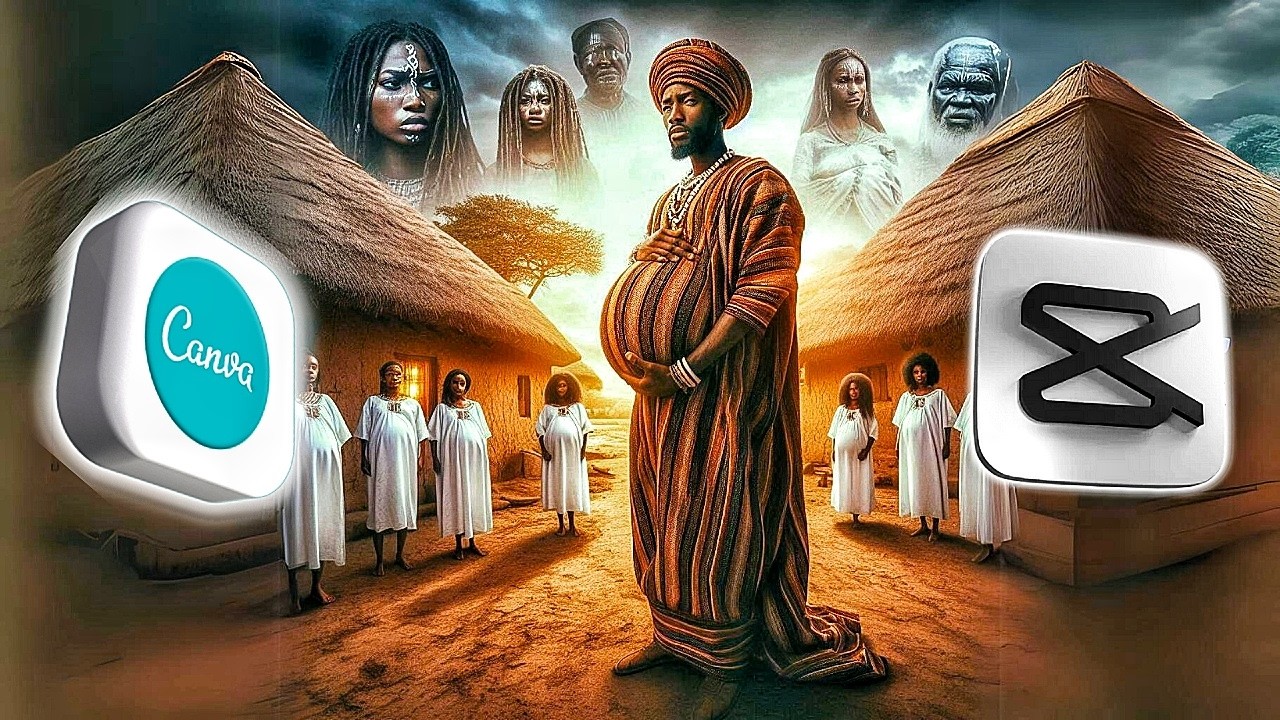 How to Edit Engaging African Folktale Videos Using Canva and Capcut