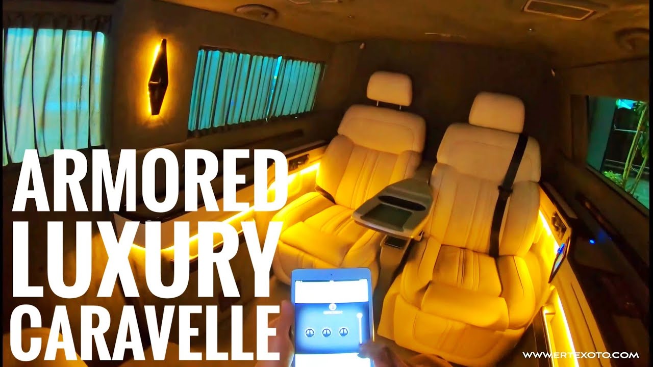 VOLKSWAGEN CARAVELLE LUXURY VR6 ARMOURED