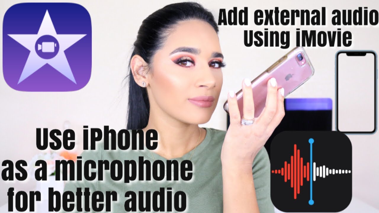 Use iPhone as a Mic in iMovie