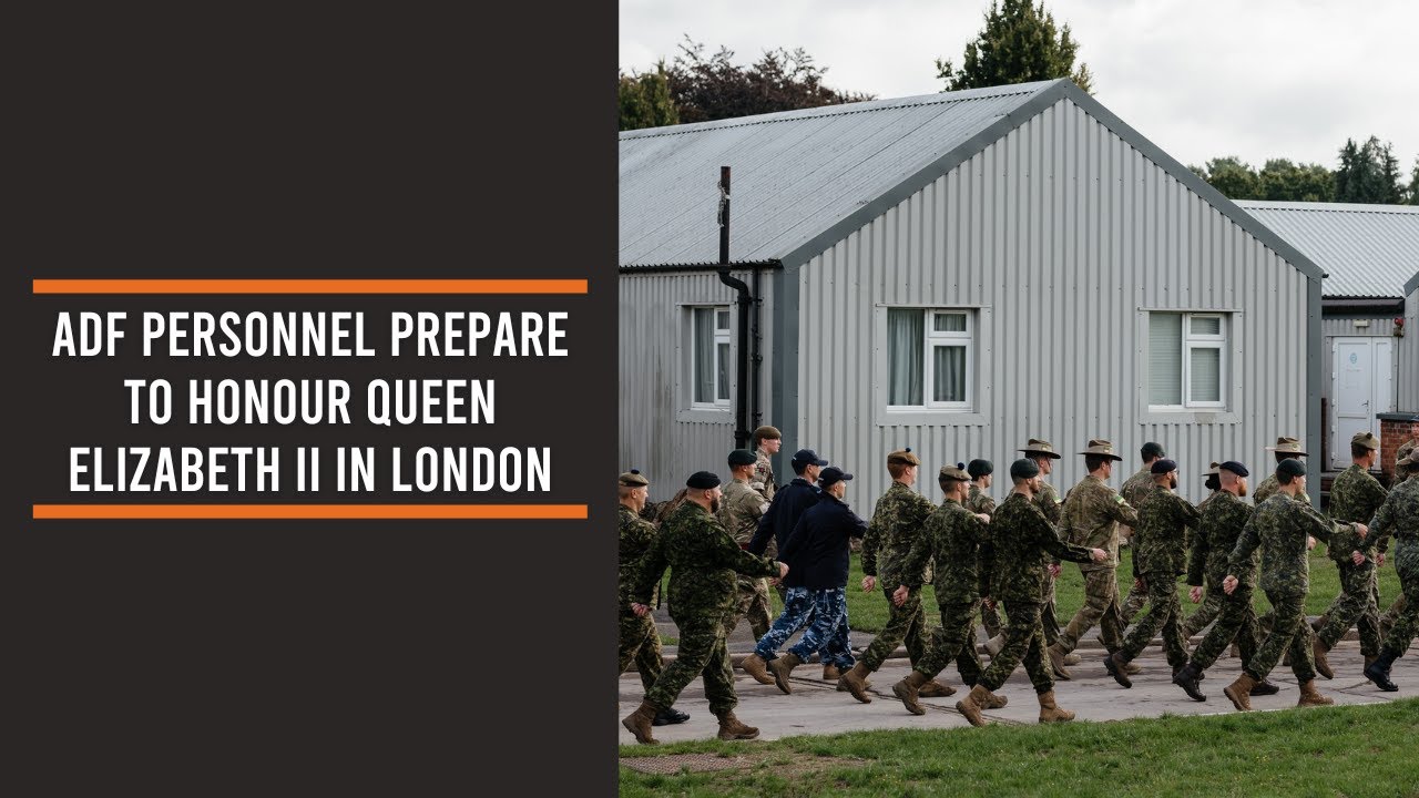 ADF personnel prepare to honour Queen Elizabeth II in London