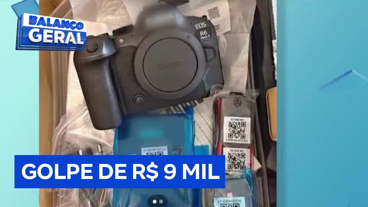 Câmera do Balanço: Fotógrafa cai em golpe e perde cerca de R$ 9 mil na compra de câmera profissional