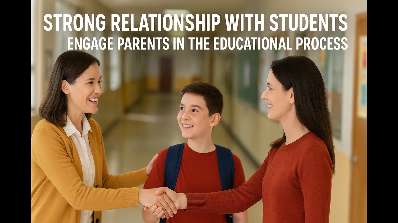 Ep:09 How Teachers Can Build Strong Student Bonds & Engage Parents #education #podcast .
