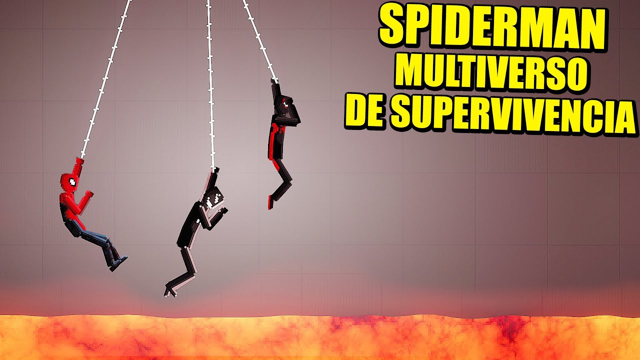PRUEBAS EXTREMAS A SPIDERMAN - PEOPLE PLAYGROUND | Gameplay Español