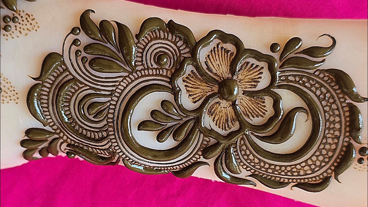 Very beautiful stylish mehndi design for back hand I easy mehndi design |mehndi ka design |mehndi