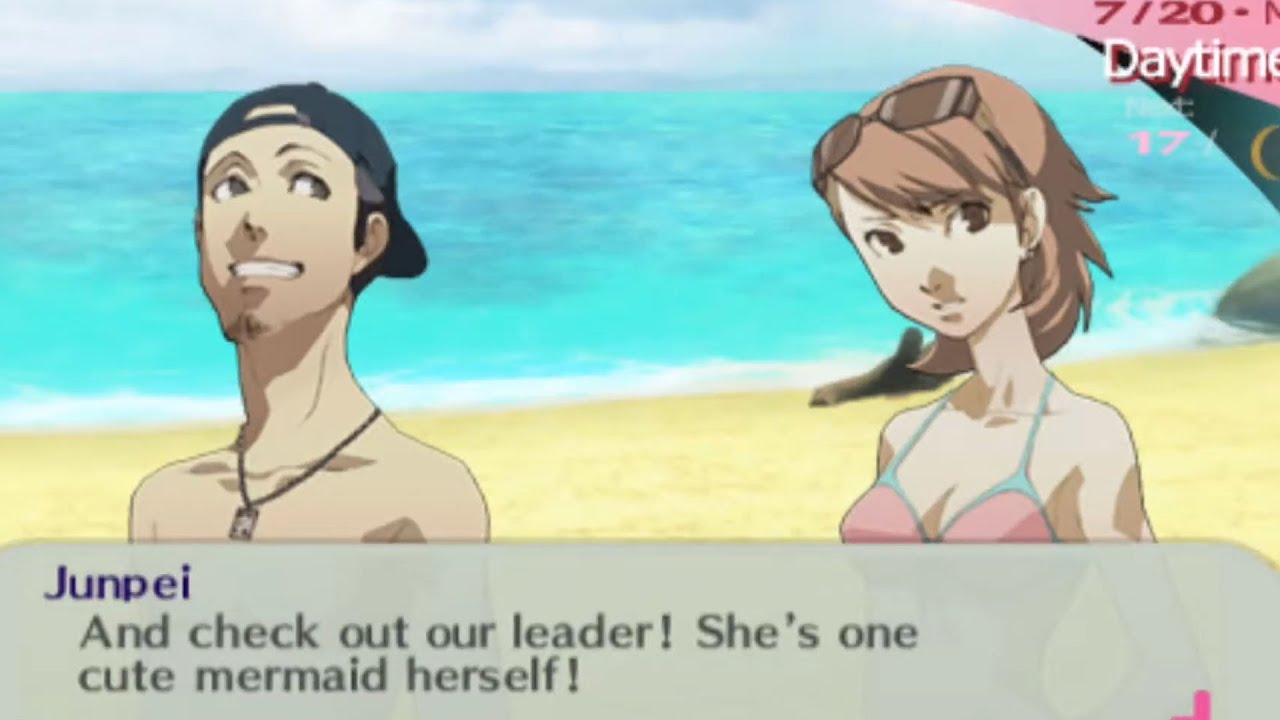 Persona 3 Portable Operation Babe Hunt & Beach (Female MC)