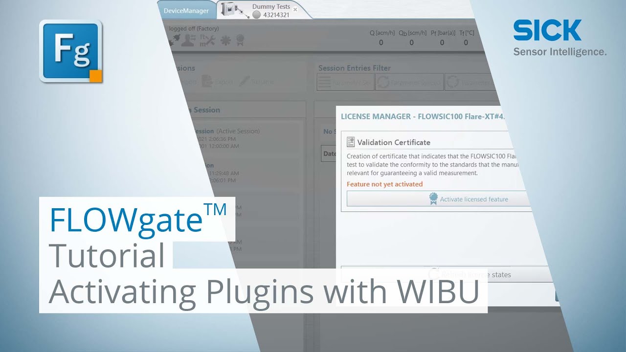 Tutorial: FLOWgate™ Activating Plugins with WIBU