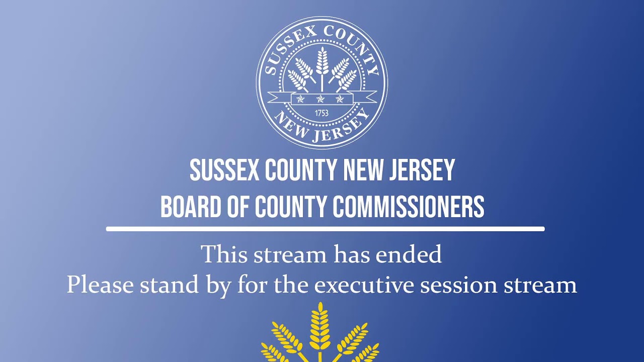 March 12, 2025 Sussex County Board of County Commissioners' Meeting