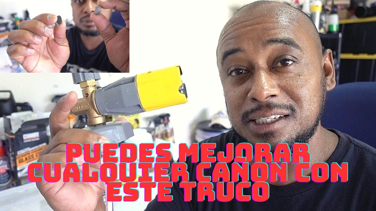 Como Mejorar Cualquier Cañon de Espuma para unas Burbujas Increibles
