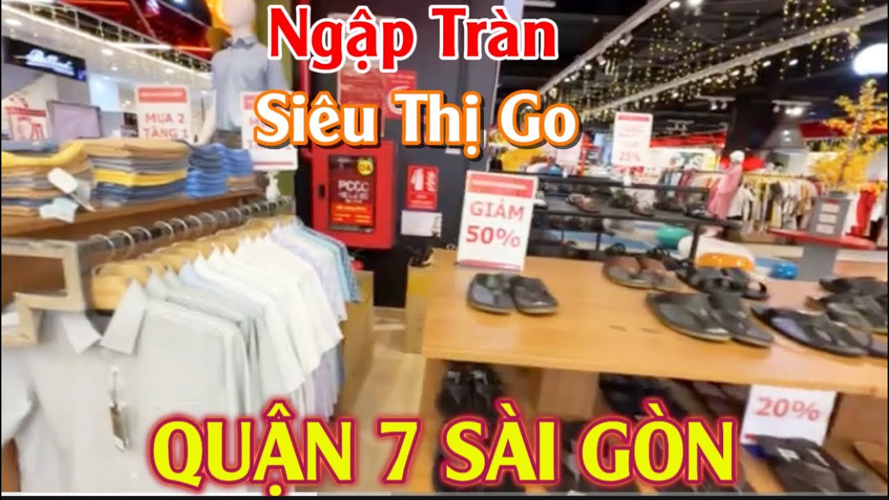 Tết! Giá cả quần áo Siêu Thị Go Q7 Sài Gòn