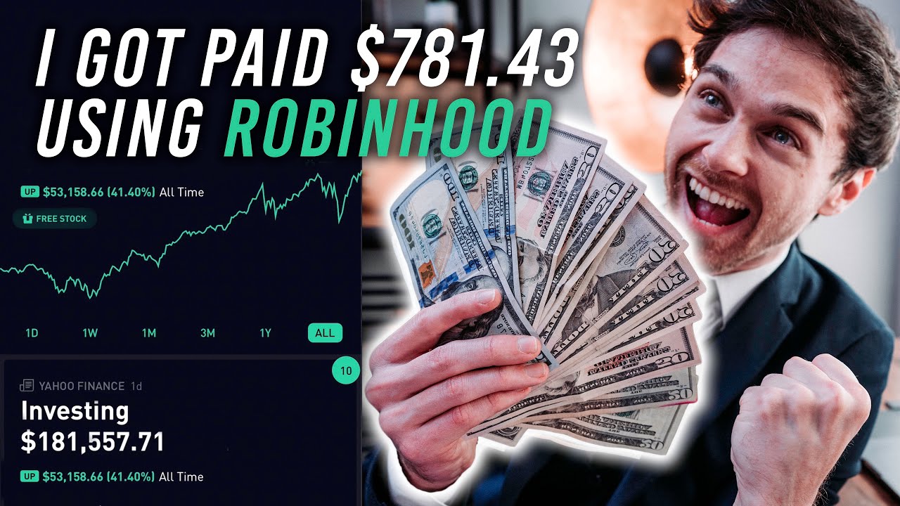 Я получил 781,47 долларов США в виде дивидендов Robinhood в марте.