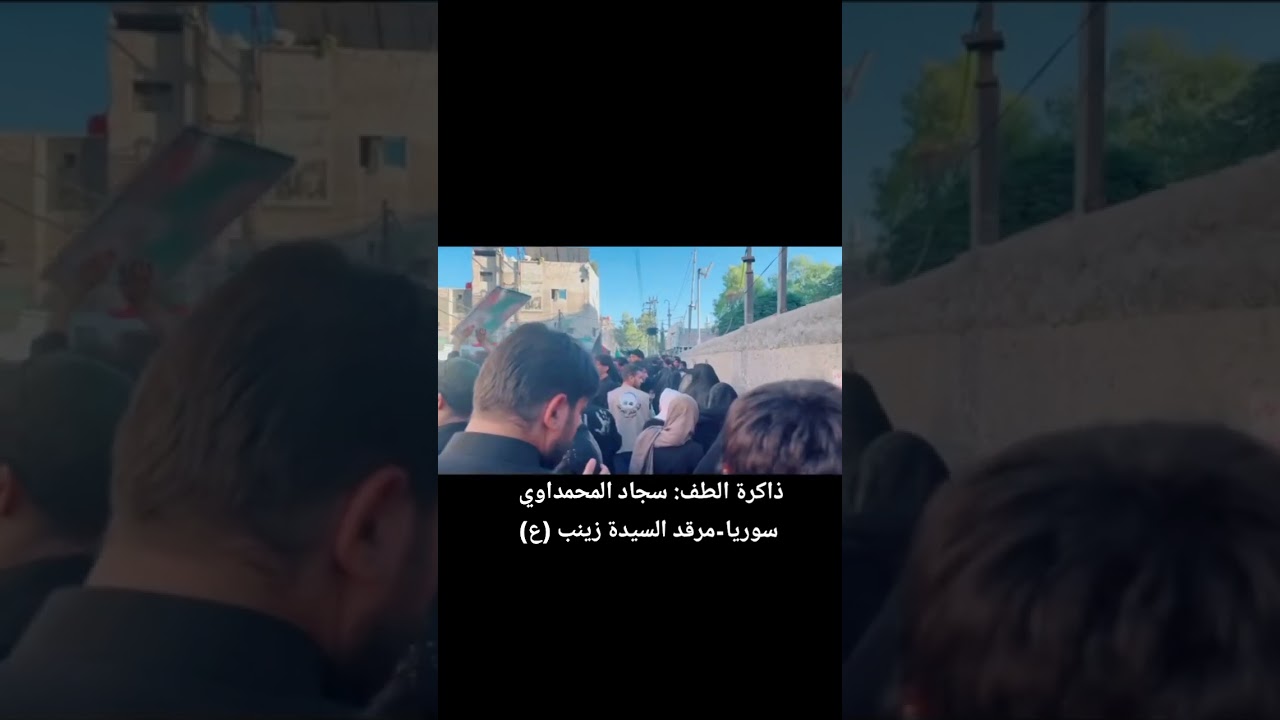 الرادود سجاد المحمداوي : سوريا -مرقد السيدة زينب ع '''طف ياعقل يتصوره 💔...