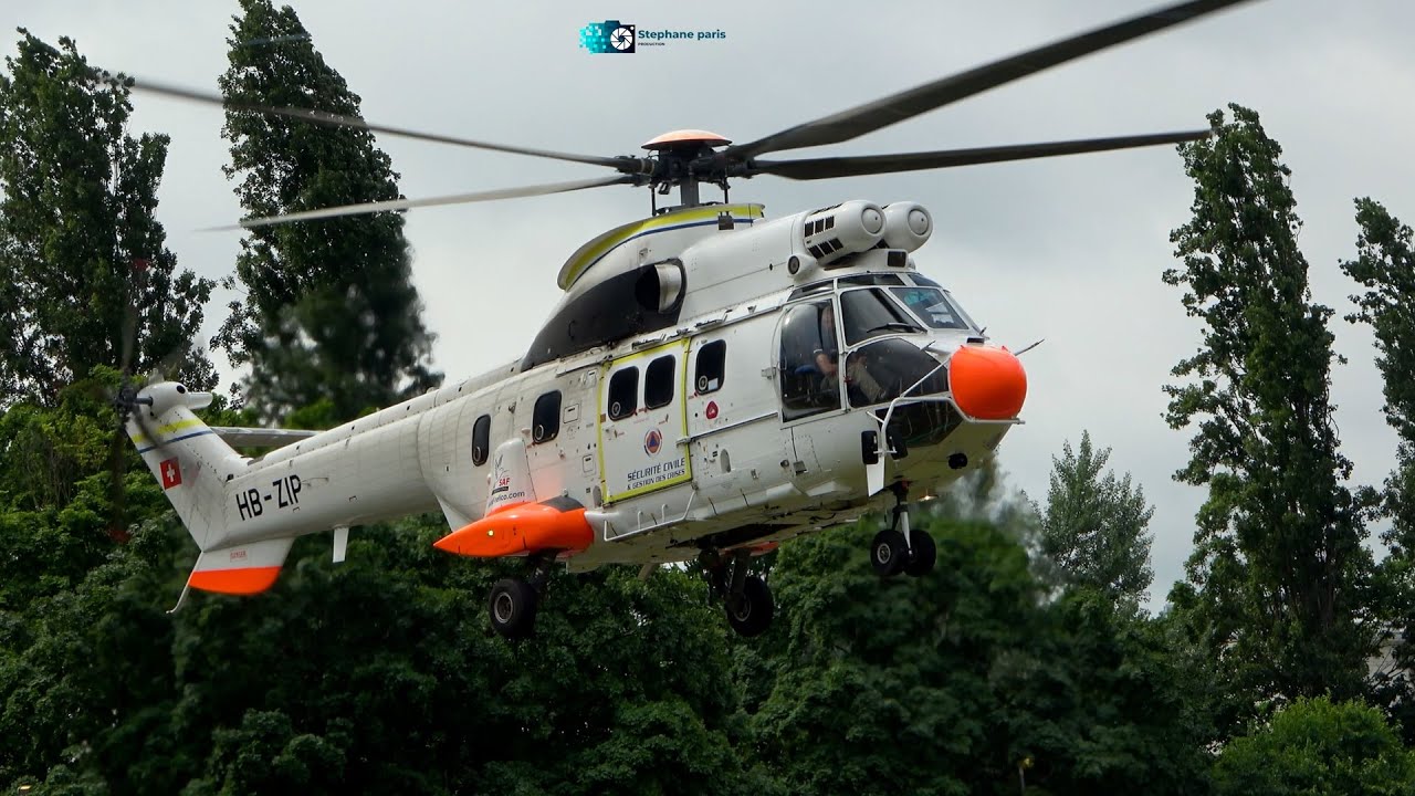 Airbus Helicopters H125 – SAF Helicopters Takeoff in Paris
