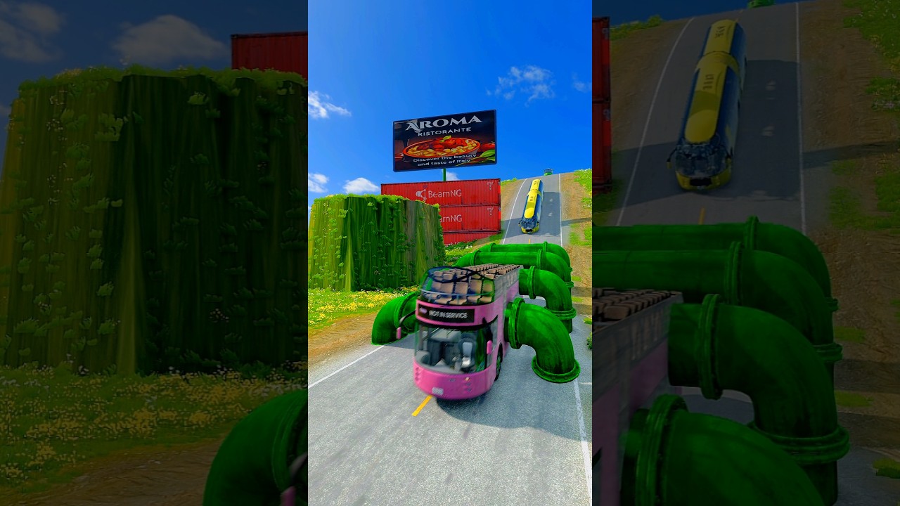 Colorful Small to Giant Cars vs Slap #24 #shorts #ytshorts #crash #cars #destroy #automobile #funk