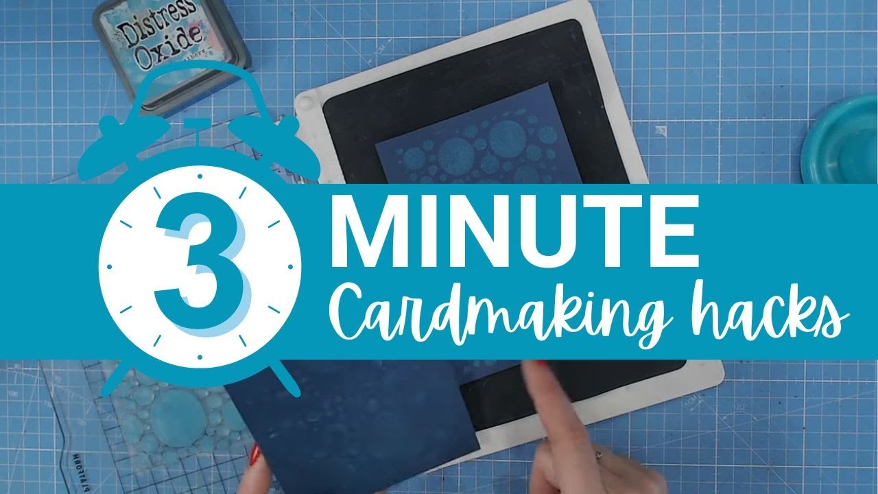 3 Minute Card Making Hack - Making Coloured Inks POP!