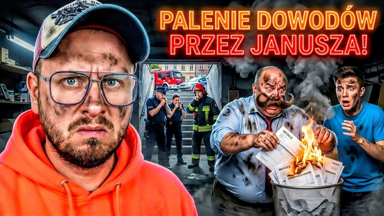 🔥 SPANIKOWANY JANUSZ BIZNESU niszczy dowody OSZUSTW! 🤯