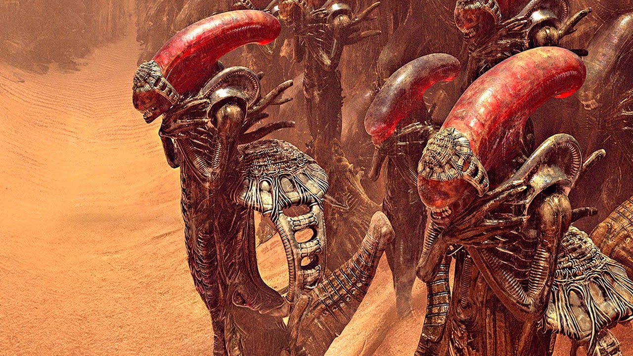 Astronautas chegam pela primeira vez em marte e descobrem que existe uma civilização antiga lá