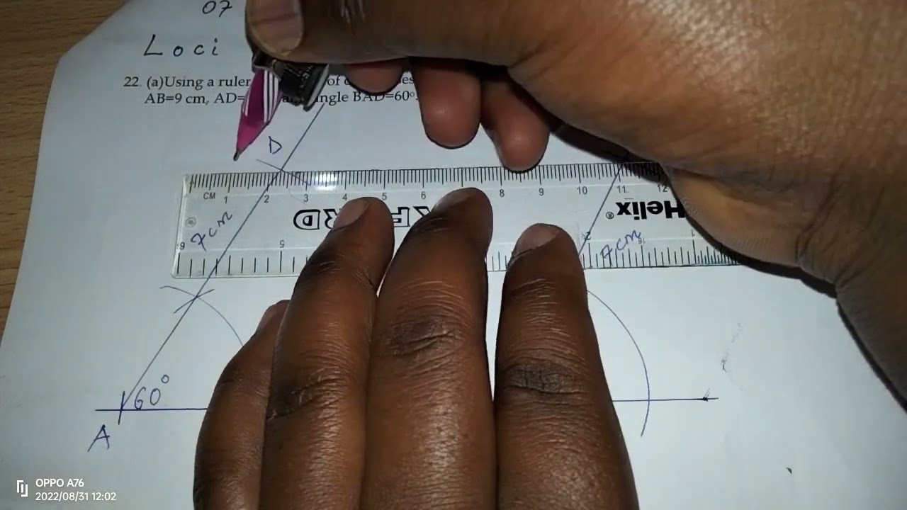 LOCI AND GEOMETRICAL CONSTRUCTIONS
