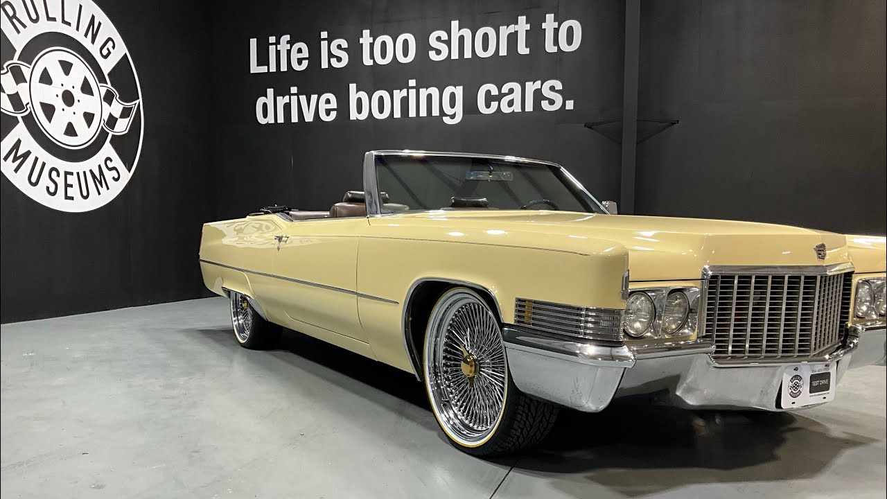 Кабриолет Cadillac Coupe DeVille 1970 года выпуска, 27 995 долларов США