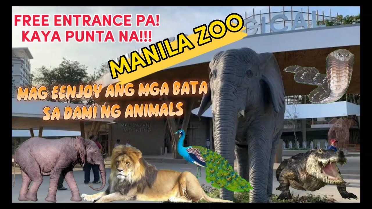 MANILA ZOO | SIKAT NA PASYALAN LALO NA NG MGA BATA | MAX RIDER