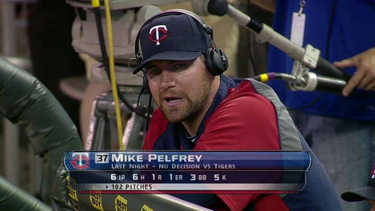 DET@MIN: Pelfrey discusses his season and future